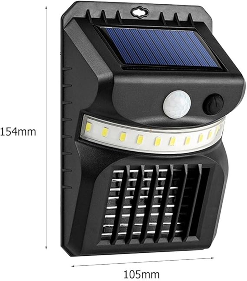 Miniatura 3 de Lámpara Solar Antimosquitos Con Sensor